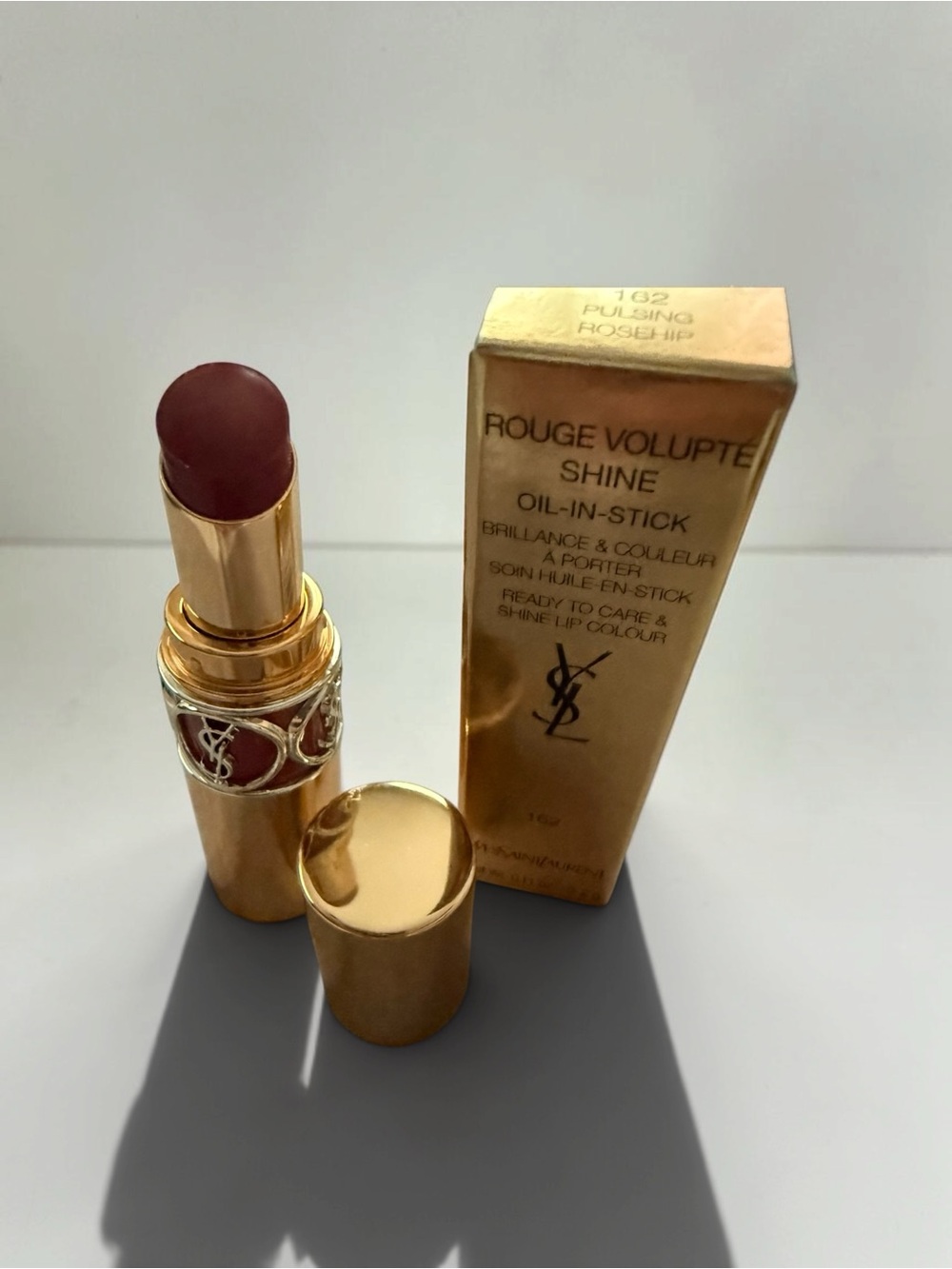 Yves Saint Laurent Rouge Volupté Shine Oil-In-Stick Lipstick — Pulsing Rosehip